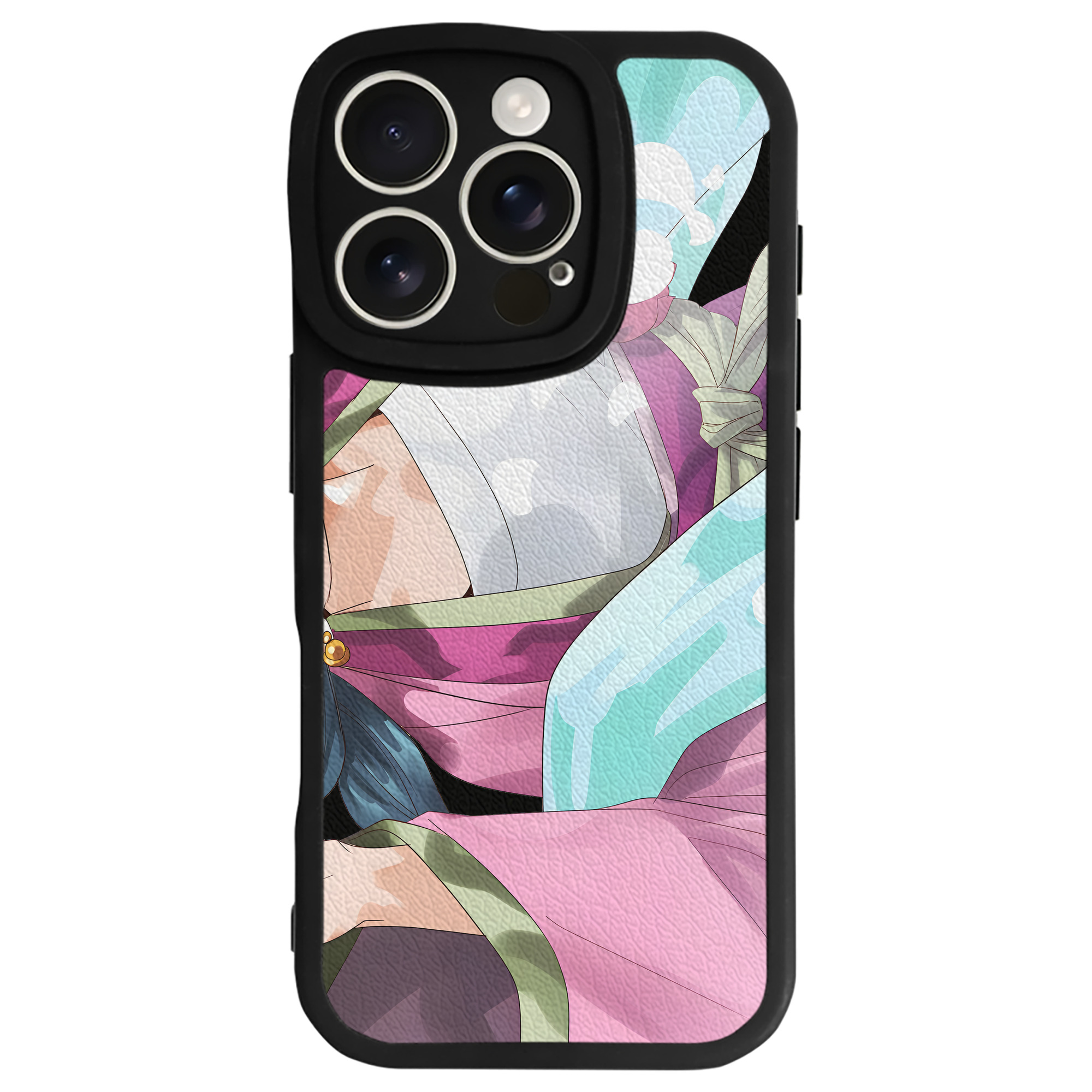 （画像用） 薬屋のひとりごと The Apothecary Diaries 【iPhone 16シリーズ対応】シリコンスマホケース（レザー調） 材質：シリコン